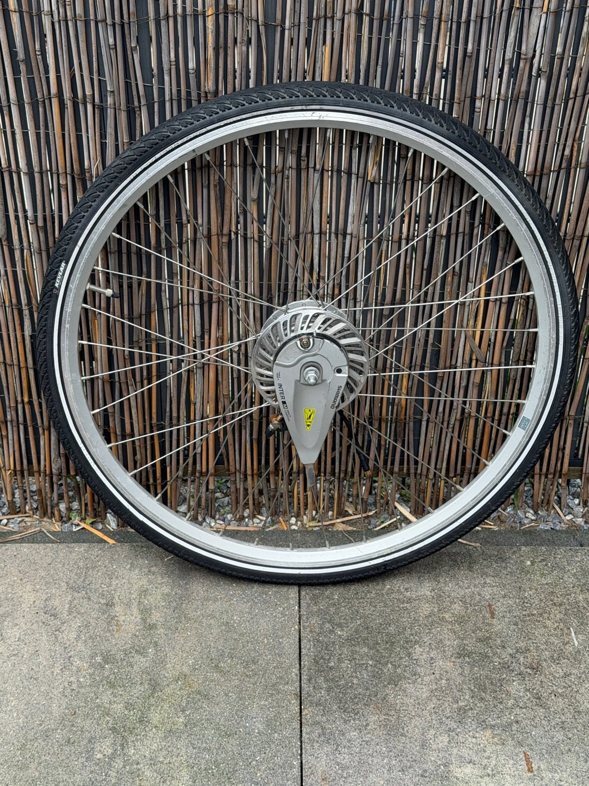 Icycle Voorwiel 28 inch met 9-pins connector, Fietsen en Brommers, Ophalen of Verzenden, Gebruikt, Elektrische fiets, Wiel