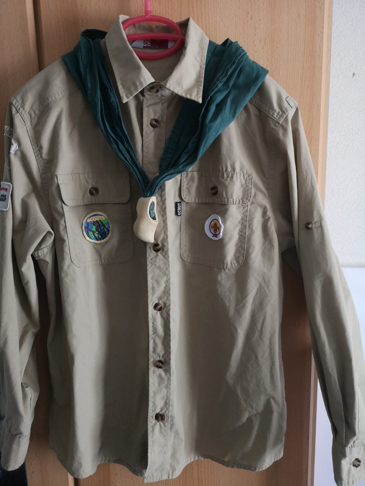 Scouting shirt maat 158., Ophalen of Verzenden, Gebruikt, Jongen of Meisje, Shirt of Longsleeve