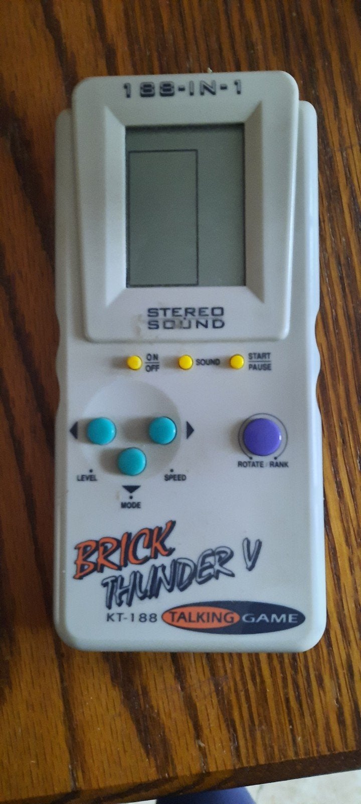 Brick Thunder V KT-188 Talking Game - 188-in-1 Handheld, Puzzel en Educatief, Gebruikt, 1 speler, Ophalen of Verzenden