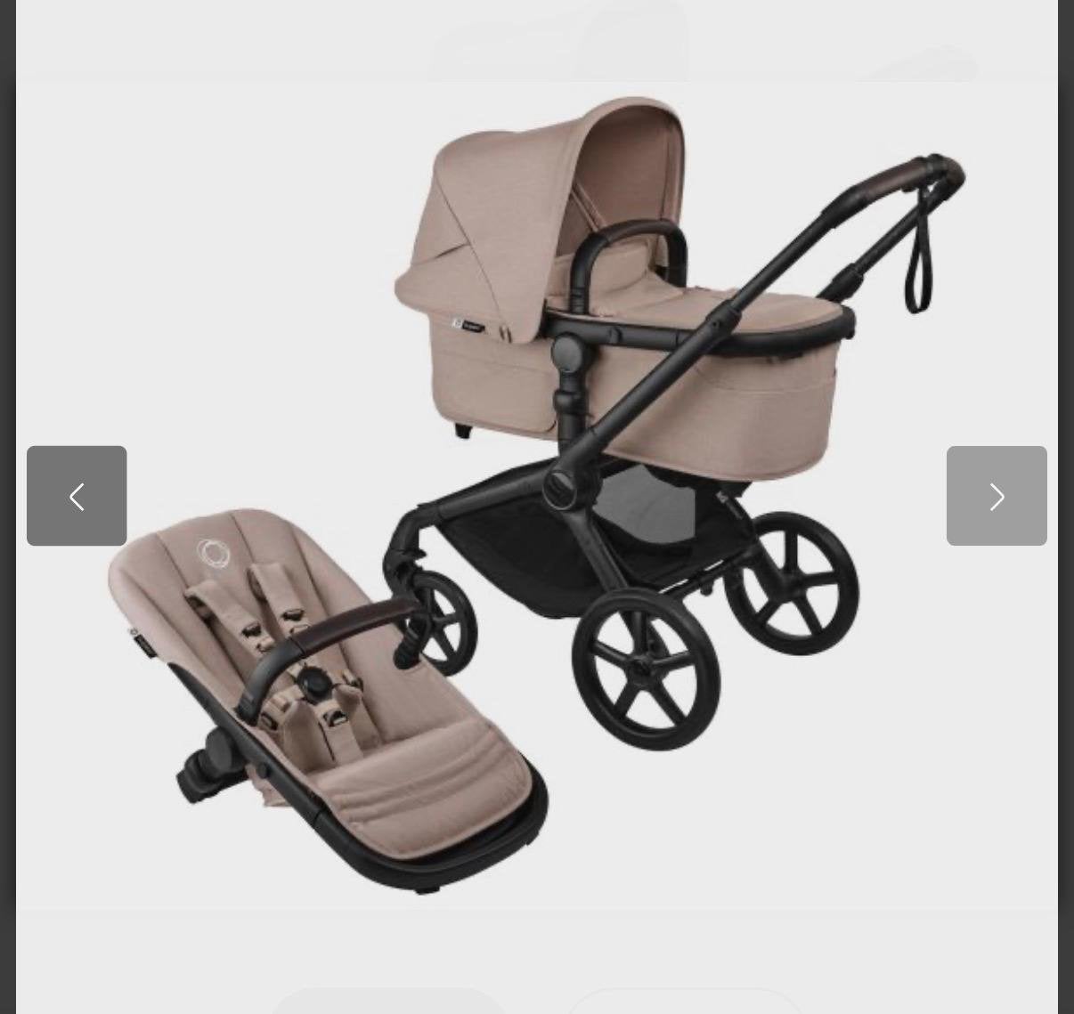 Nieuwe Bugaboo Fox 5 kinderwagen (incl. accessoires), Bugaboo, Ophalen of Verzenden, Zo goed als nieuw, Combiwagen