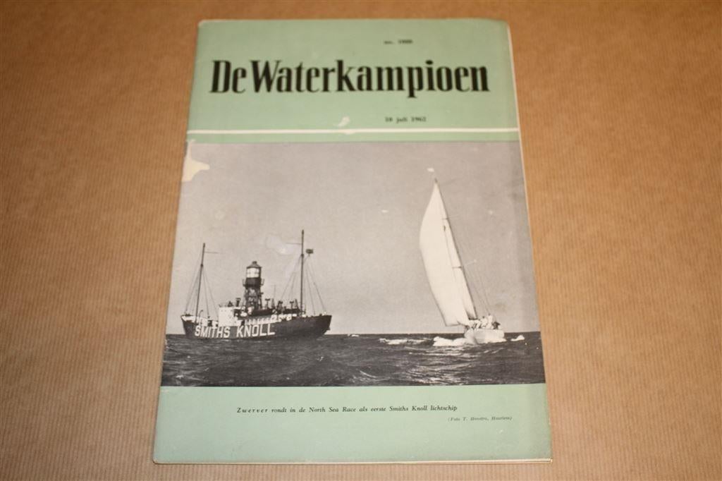 Magazine - De Waterkampioen - 1962 - Special Jan Strijbos, Ophalen of Verzenden, Zo goed als nieuw, Muziek, Film of Tv