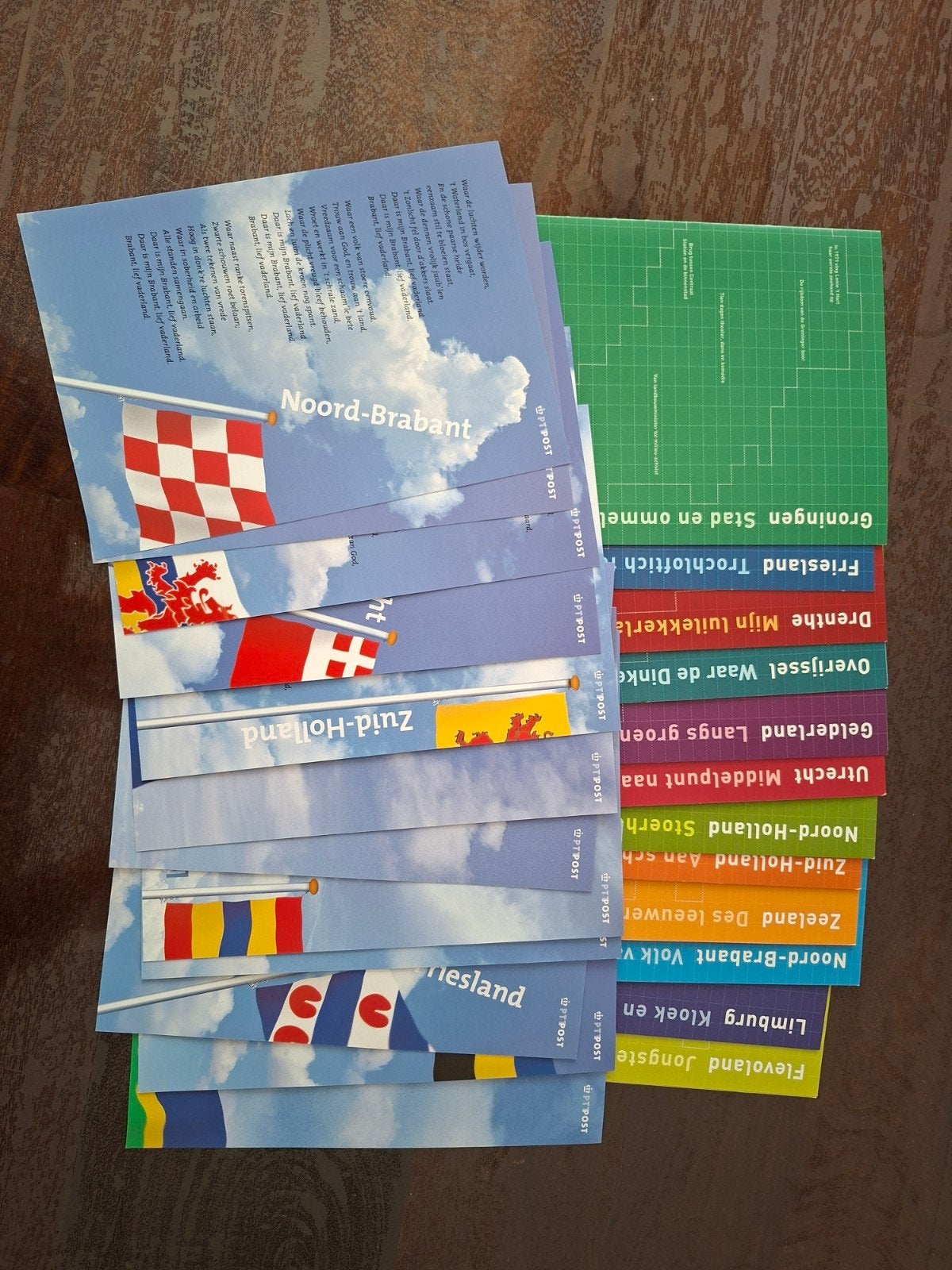 PTT Post Provinciekaarten - Complete Set, Verzamelen, Ophalen of Verzenden, 1980 tot heden, Ongelopen, Groningen