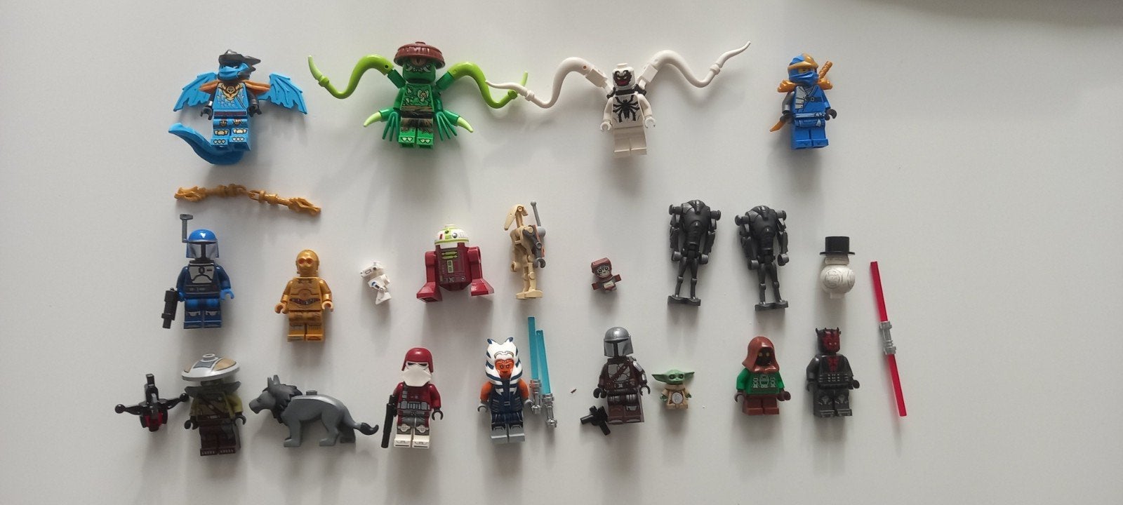 Lego minifiguren (Star Wars, Marvel, Ninjago)

Per direct op, Ophalen, Star Wars, Lego, Nieuw