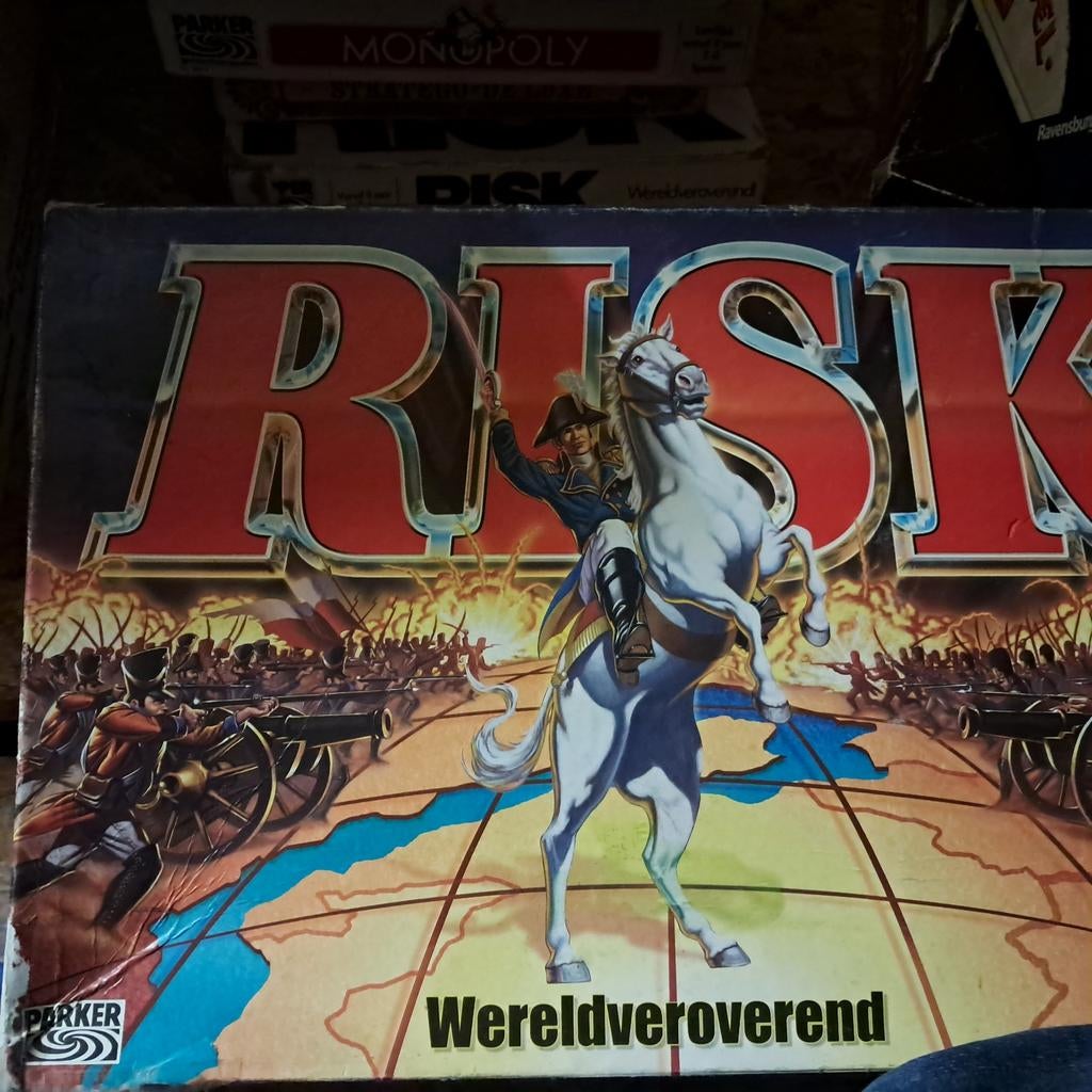 Risk bordspel compleet, Hobby en Vrije tijd, Gezelschapsspellen | Bordspellen, Ophalen of Verzenden