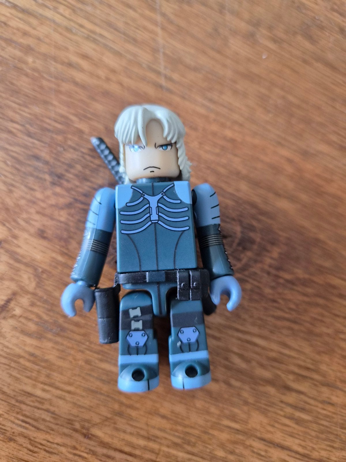 MGS2 Raiden Kubrick (Secret/Chase) - Medicom Toy + Katana, Ophalen of Verzenden, Zo goed als nieuw
