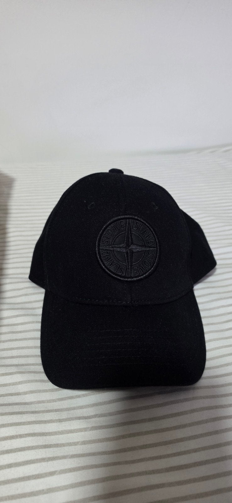 Stone Island Zwarte Pet - Zo goed als nieuw, Kleding | Heren, Hoeden en Petten, Verzenden, One size fits all, Stone Island, Pet
