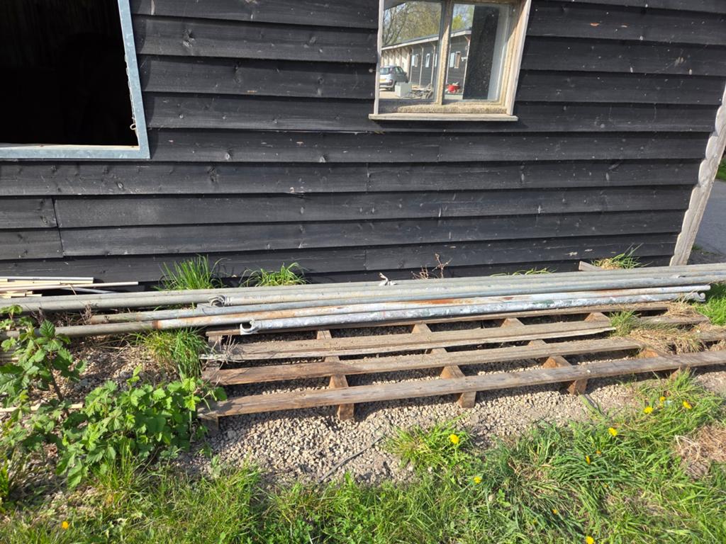 Steigerpijpen en Klemmen, Ophalen of Verzenden, Gebruikt, Schuur