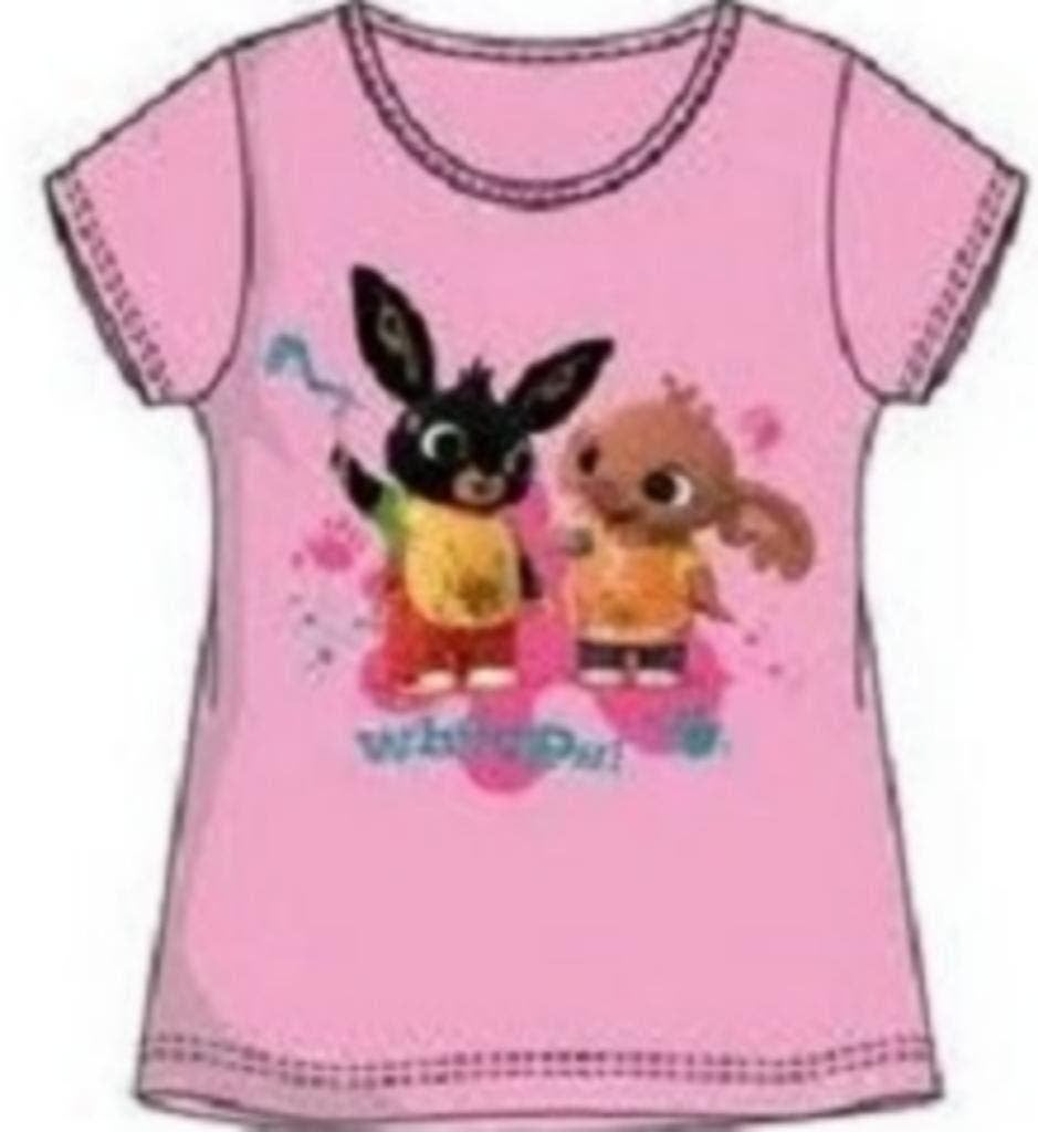 Bing Konijn T-shirt Roze - Bing en Sula - Maat 116 - Katoen, Meisje, Nieuw, Nvt, Nvt