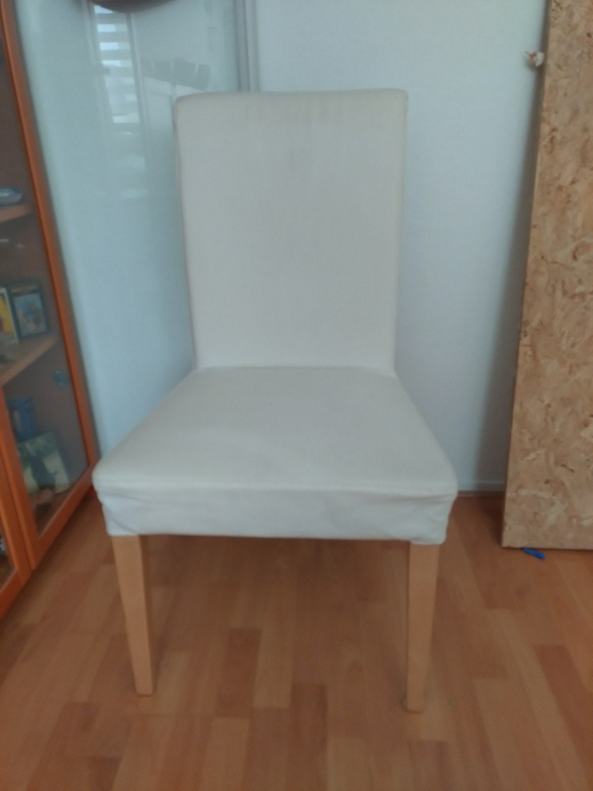 I K E A stoelen 1 nieuw 1 gebruikt, Huis en Inrichting, Stoelen, Ophalen, Nieuw, Stof, Twee