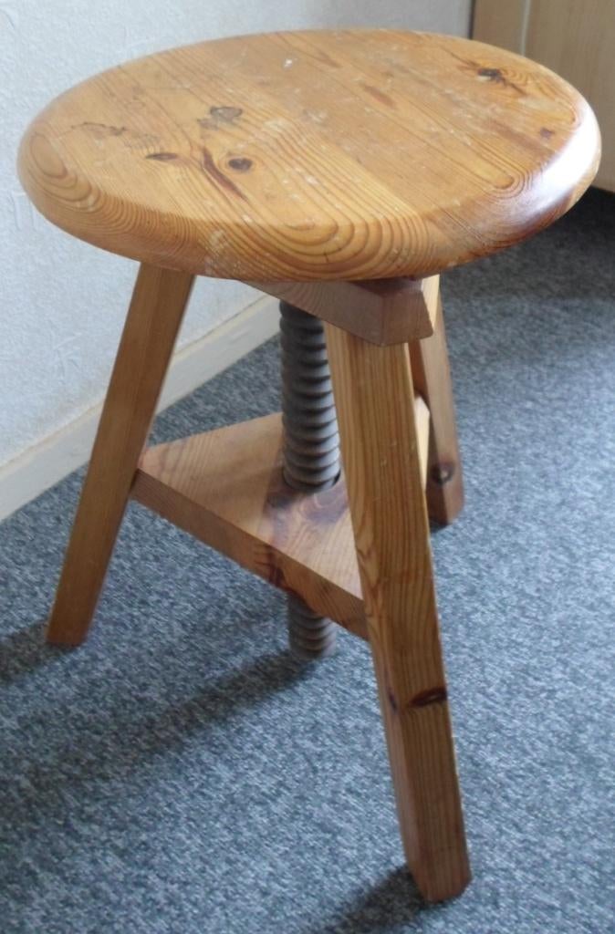 Draaikruk, Ophalen, Gebruikt, Hout