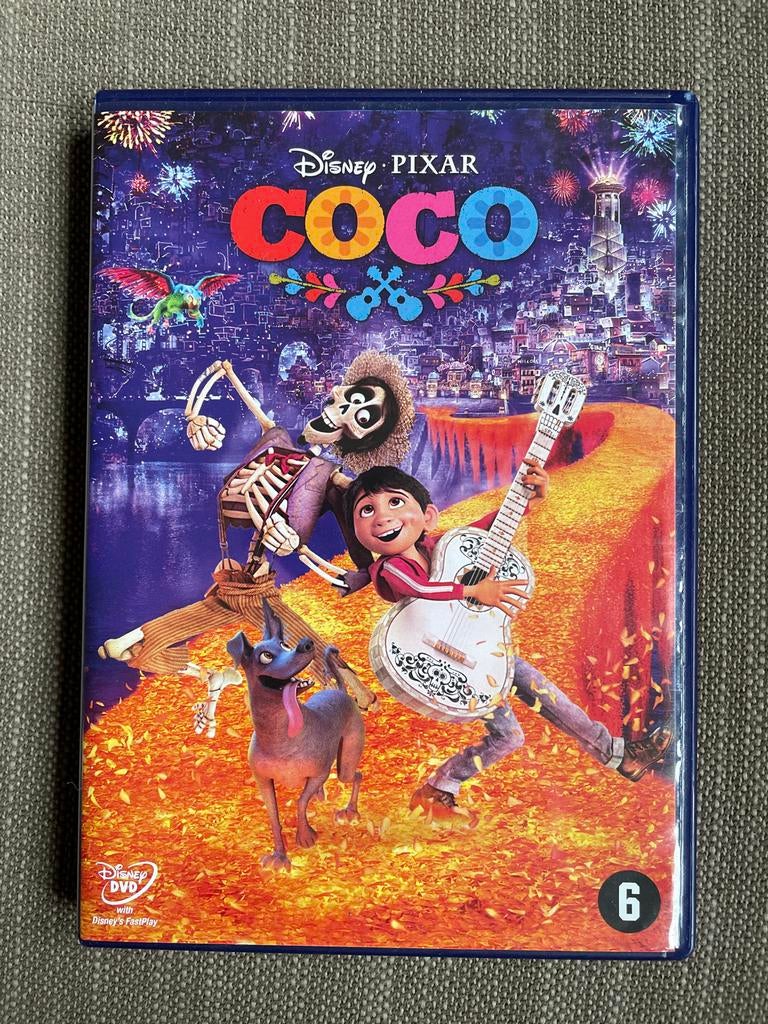 Disney Pixar Coco - dvd, Cd's en Dvd's, Dvd's | Kinderen en Jeugd, Zo goed als nieuw, Film, Avontuur, Vanaf 6 jaar, Ophalen of Verzenden