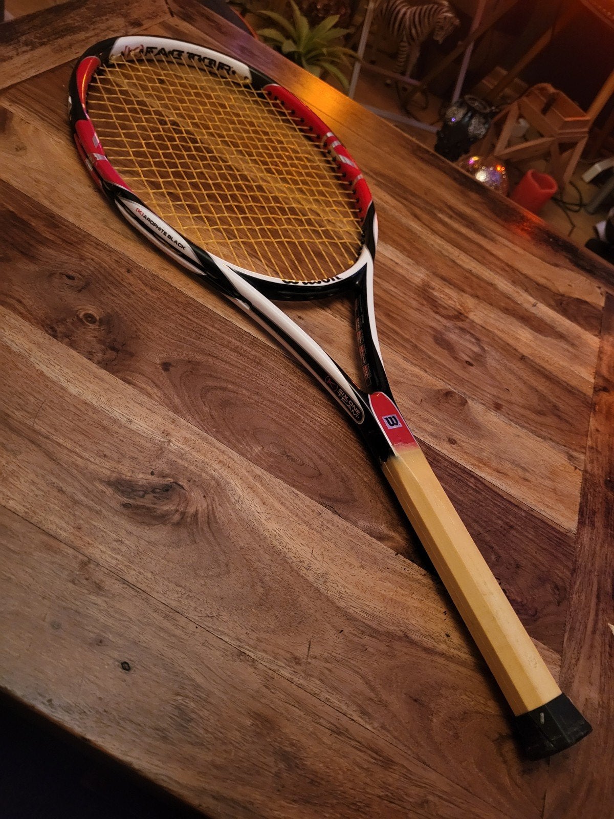 Wilson [K] Factor Six.One Team Tennisracket L3, Ophalen of Verzenden, Zo goed als nieuw, Wilson, Racket