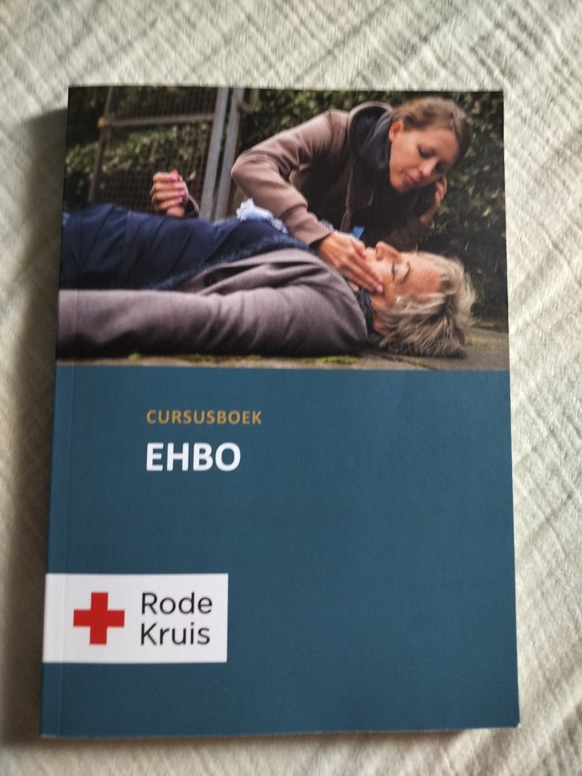 Cursusboek EHBO Rode Kruis 2022, Ophalen of Verzenden, Nieuw, Overige niveaus, Nederlands