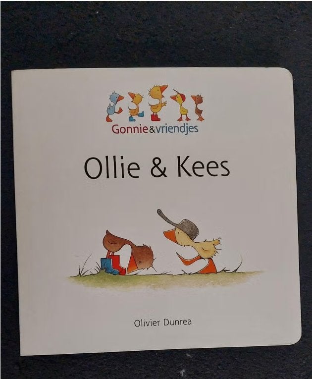 Kinderboek Ollie en Kees, Olivier Dunrea, 3 tot 4 jaar, Ophalen of Verzenden, Zo goed als nieuw