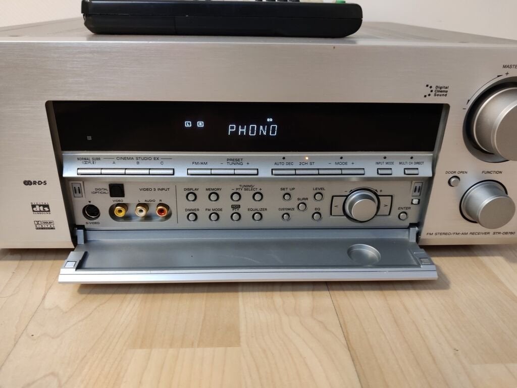 SONY QS serie met DAC 's & Phono STR-DB780 Top, Ophalen, Zo goed als nieuw, Sony, 120 watt of meer