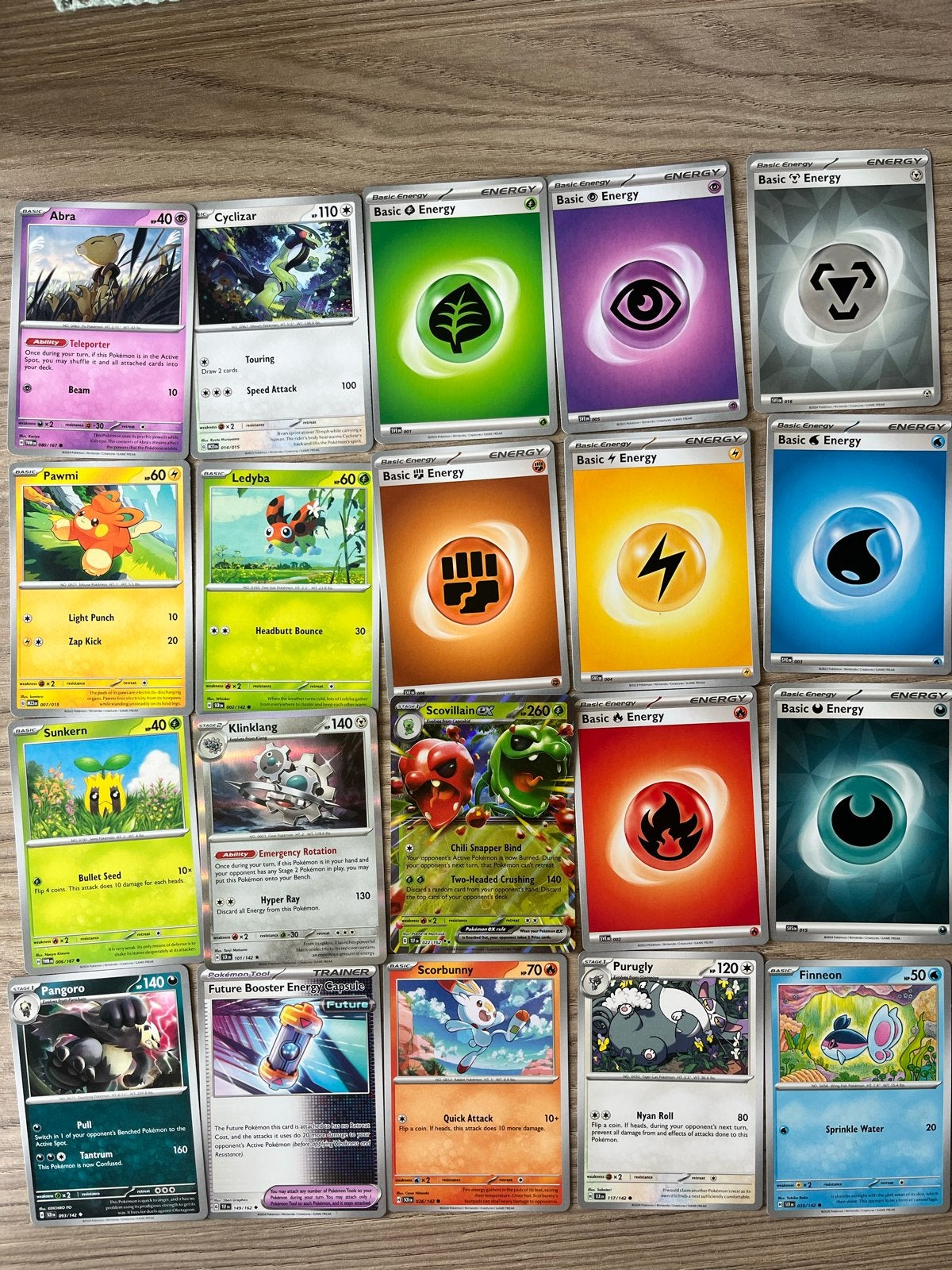 Pokémon Kaarten Collectie - Diverse Kaarten/Energie 20 st., Ophalen of Verzenden, Zo goed als nieuw, Meerdere kaarten, Foil