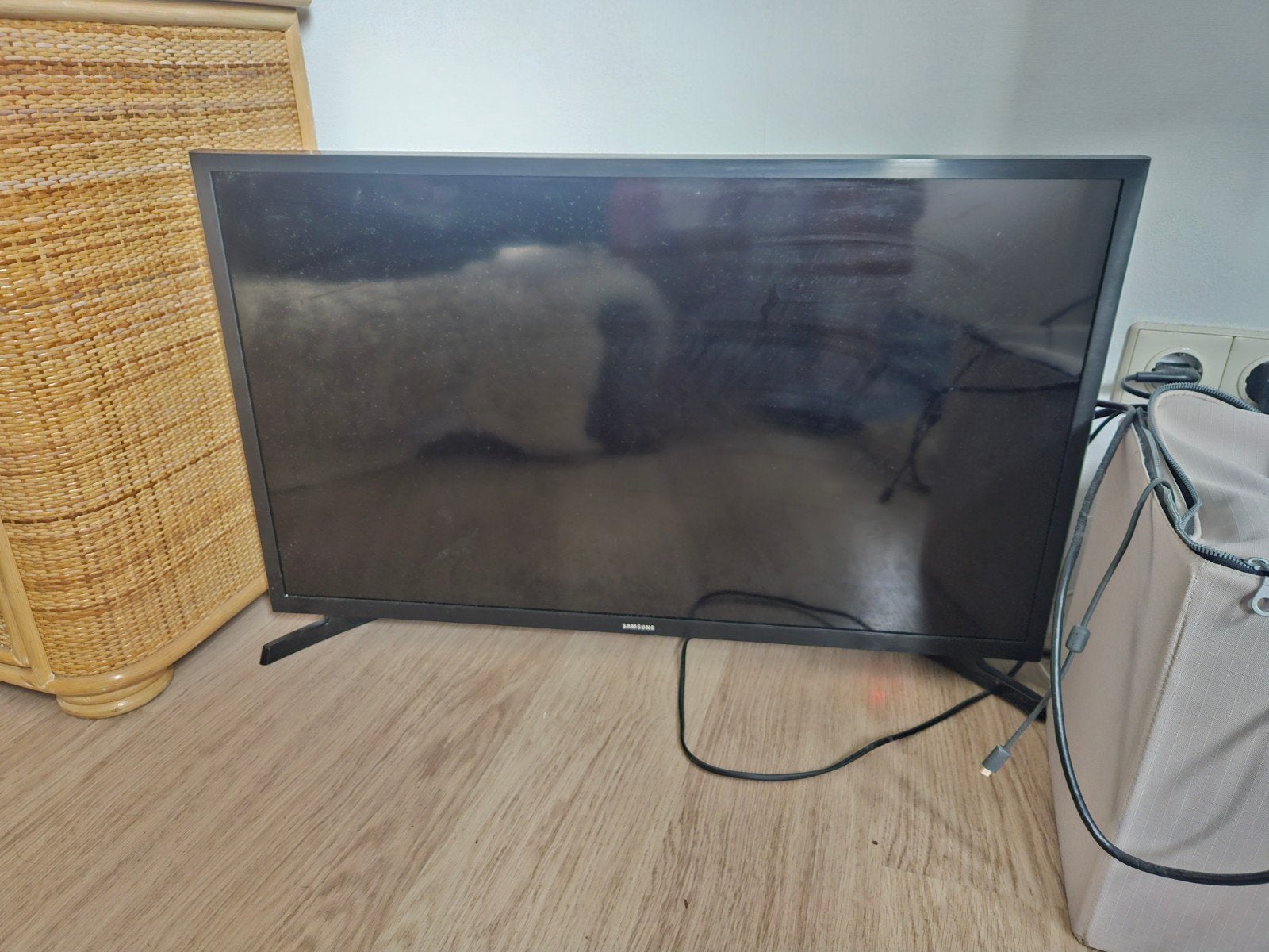 Samsung 32 inch Full HD LED TV + afstandsbediening, Ophalen, 50 Hz, 80 tot 100 cm, Samsung