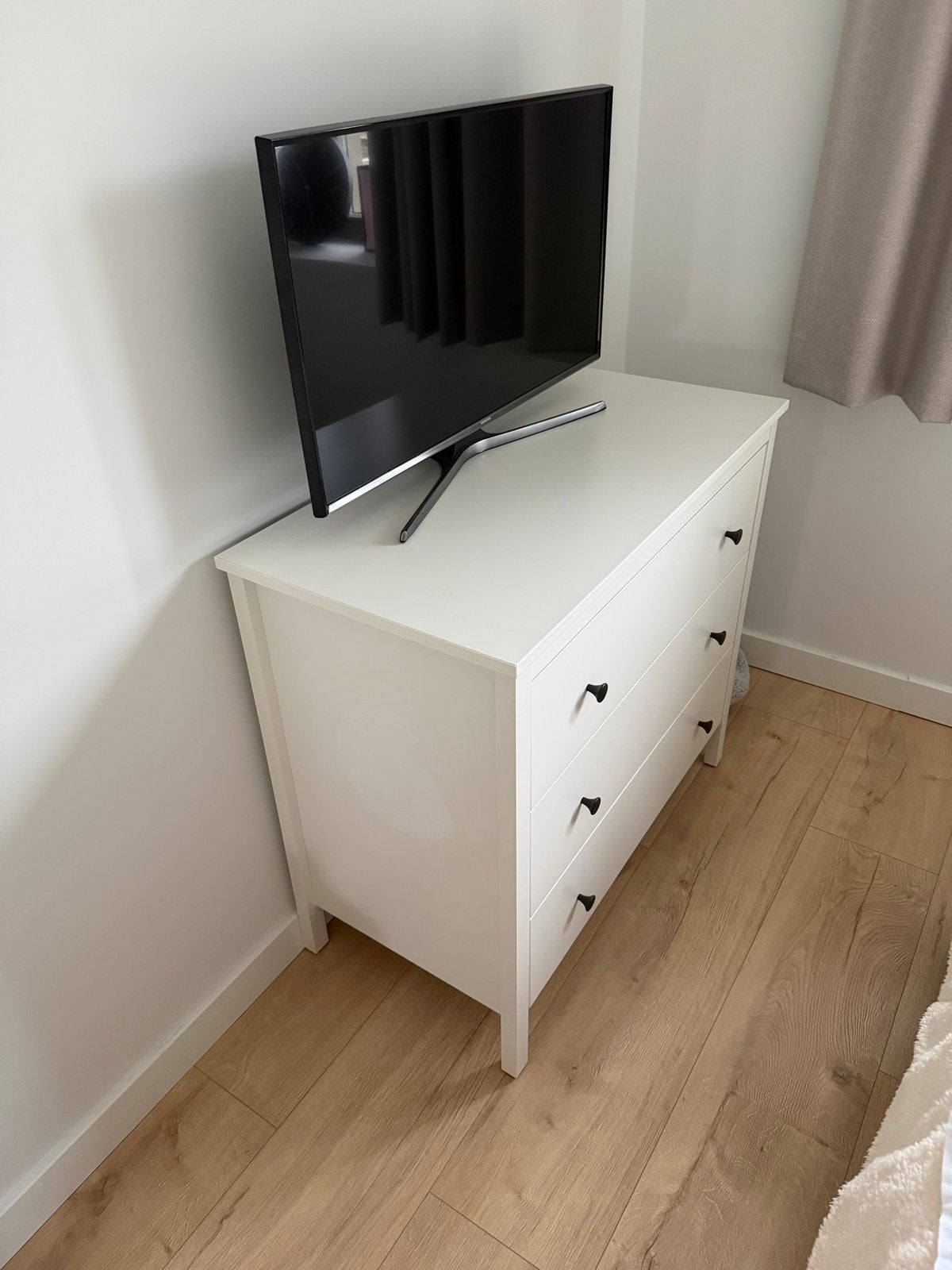 IKEA hemnes ladekast wit met 3 lades, Ophalen, Gebruikt, 100 tot 150 cm, 3 of 4 laden