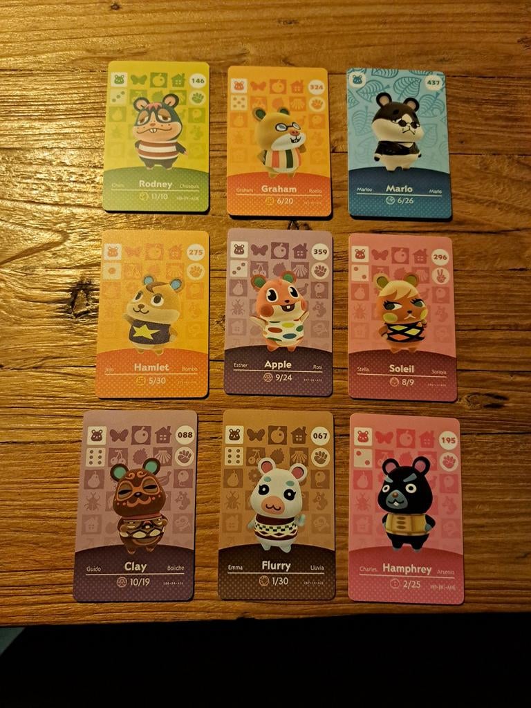 Animal Crossing Amiibo Kaarten, Ophalen of Verzenden, Gebruikt, Vanaf 3 jaar