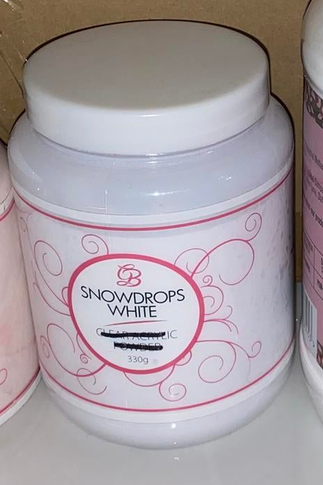 Glitterbels acryl 330 gram nieuw snow drops white nagels, Sieraden, Tassen en Uiterlijk, Uiterlijk | Lichaamsverzorging, Ophalen of Verzenden
