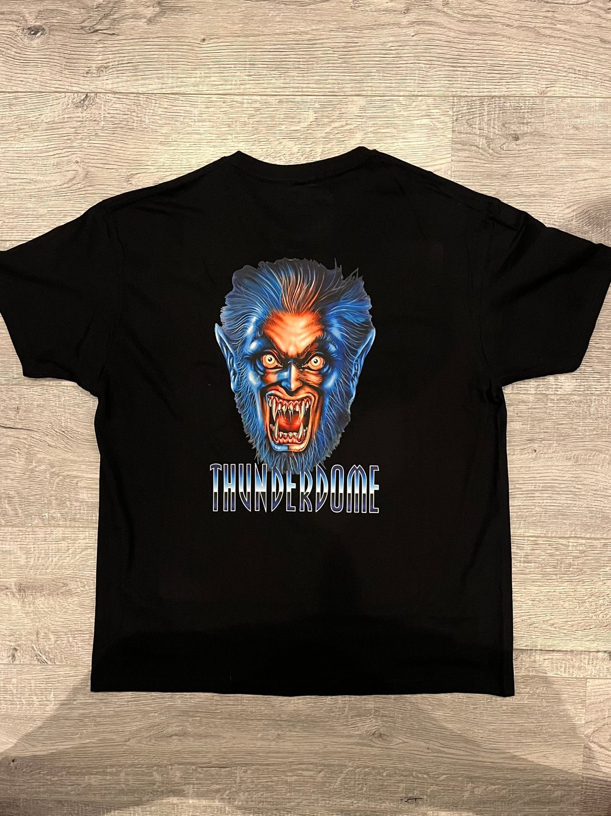 Thunderdome shirt, Kleding | Heren, T-shirts, Ophalen of Verzenden, Zo goed als nieuw, Maat 56/58 (XL), Zwart