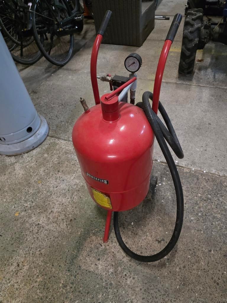 Zandstraal ketel Powerplus, Ophalen of Verzenden