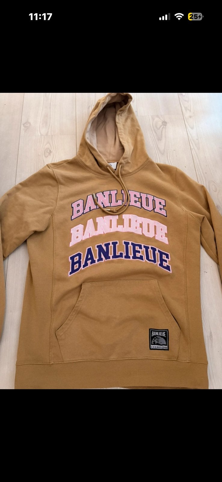 Banlieue hoodie maat m, Kleding | Heren, Ophalen, Gedragen, Maat 48/50 (M), Roze