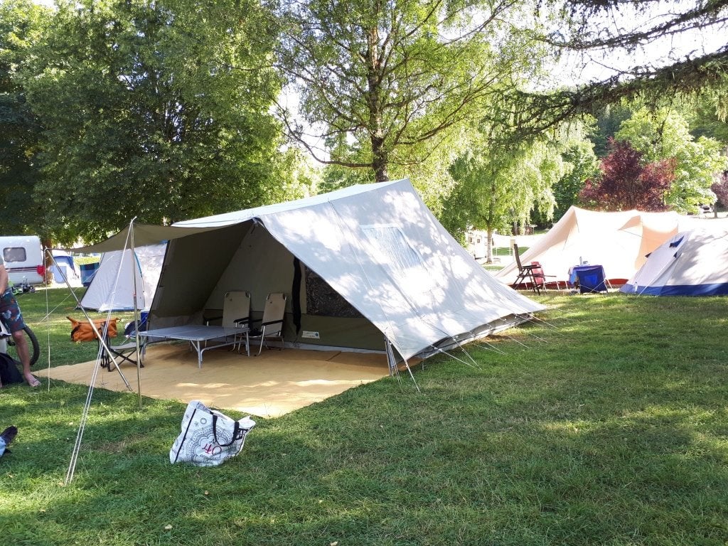 Stormtent Baco De Waard van Katoen, Caravans en Kamperen, Tenten, Ophalen, Gebruikt, Tot en met 6