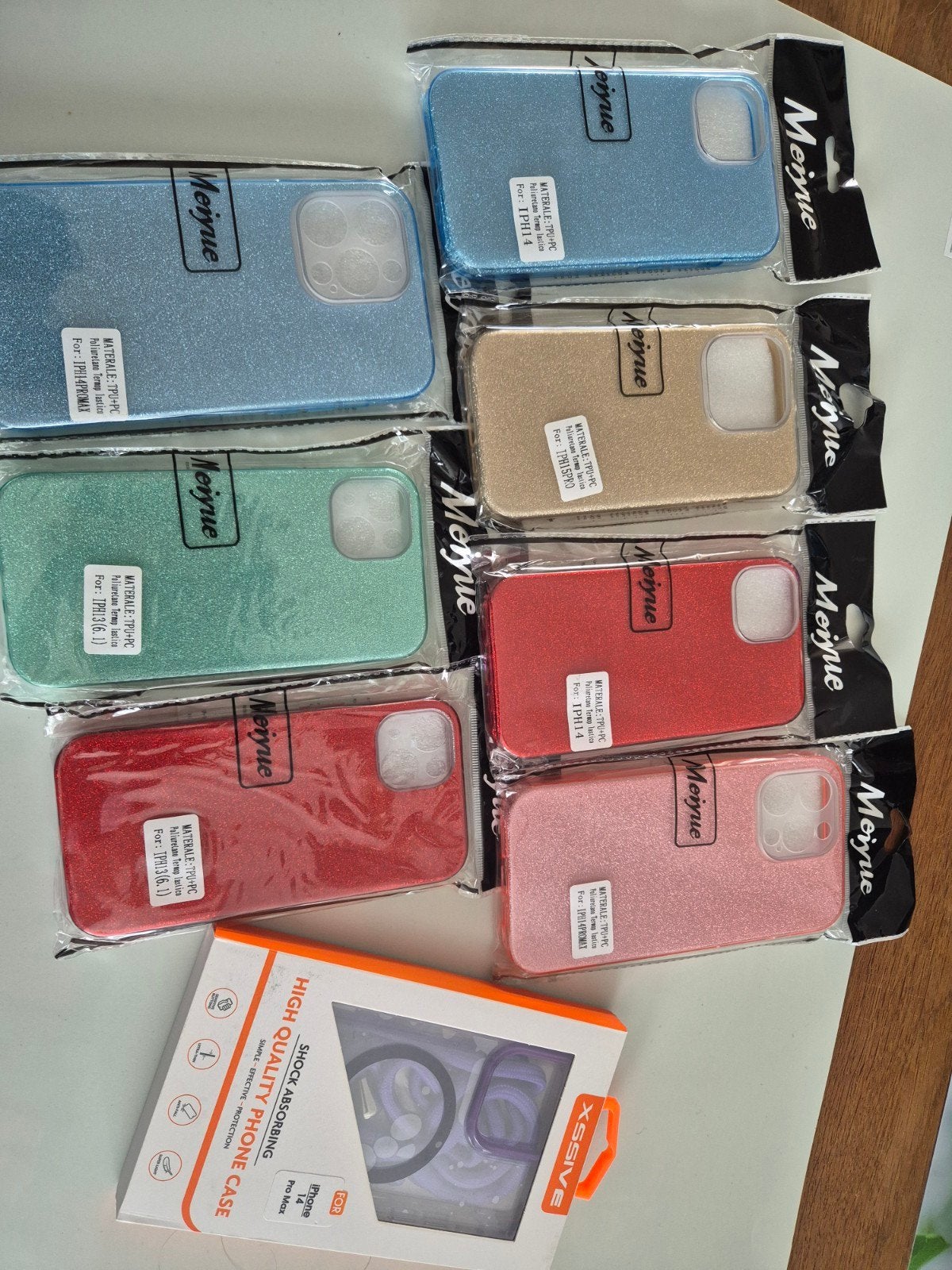 Glitter iPhone Hoesjes voor diverse modellen, Ophalen of Verzenden, Nieuw, IPhone 13