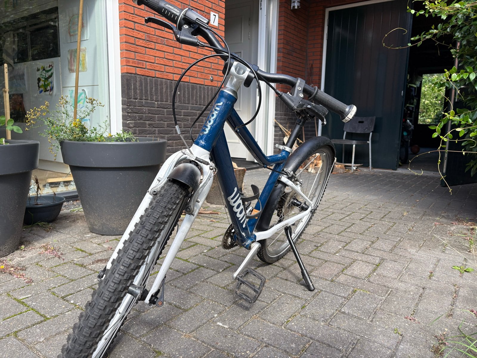 Woom 5 kinderfiets 24 inch, Ophalen, Zo goed als nieuw, Overige merken