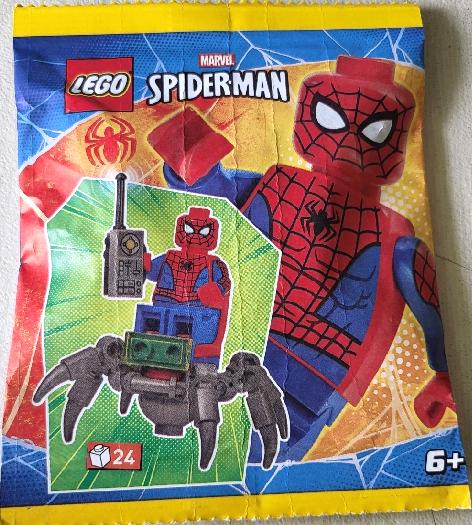 Spider-Man with Spider-Crawler marvel spiderman paper bag #2, Ophalen of Verzenden, Nieuw, Lego