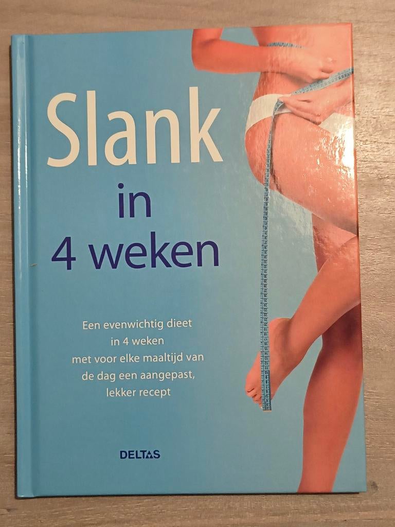 Slank in 4 weken: Evenwichtig dieet met recepten, Ophalen of Verzenden, Gelezen, Dieet en Voeding, Onbekend