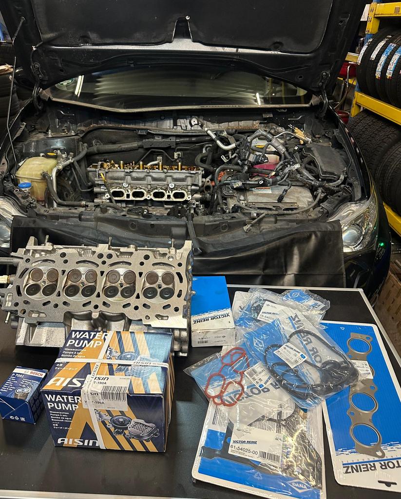 Prius / Auris / CT200h Koppakking Reparatie / Vervangen, Diensten en Vakmensen, Garantie