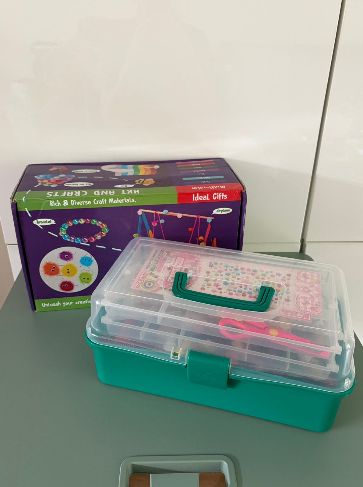 Arts & Crafts knutseldoos NIEUW, Overige thema's, Nieuw, Meerkleurig, Ophalen of Verzenden