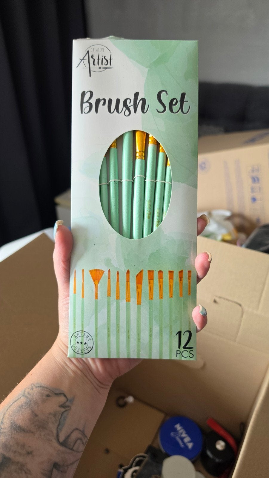 brush set, Ophalen of Verzenden, Gebruikt, Overige typen