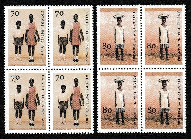 Nederland 1996. 50 jaar Unicef, Ophalen of Verzenden, Postfris
