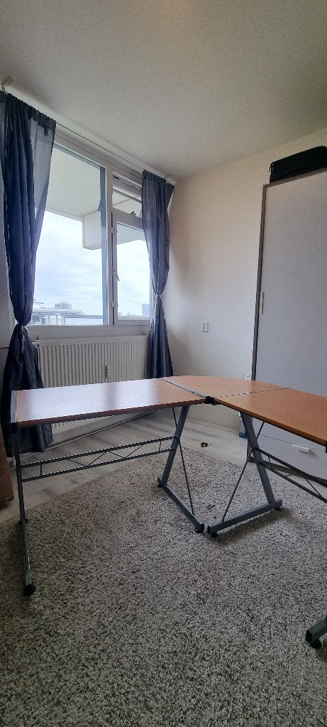 Computer hoekbureau, Gebruikt, 48 cm, Hout, 132 cm