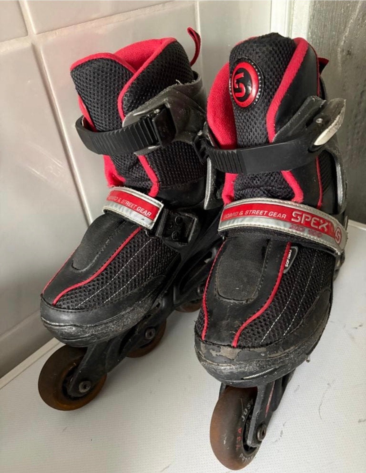 Verstelbare Spex skeelers voor kinderen - Maat 35-38, Overige merken, Kinderen, Ophalen of Verzenden, Inline skates 4 wielen