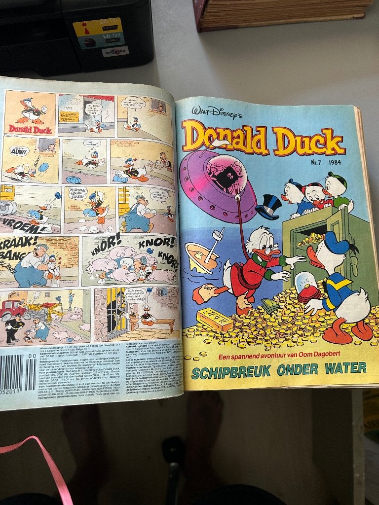 Donald Duck 1984, Boeken, Eén stripboek, Ophalen of Verzenden, Gelezen
