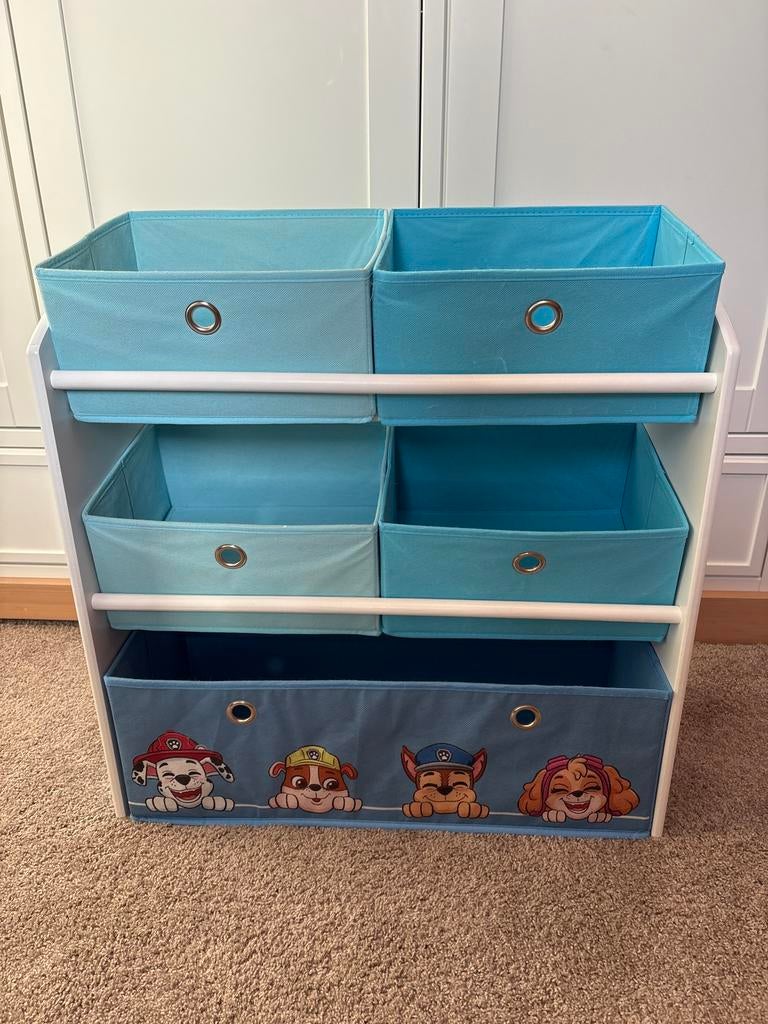 Paw Patrol kast met 6 Bakken - Ideaal voor Kinderkamer, Ophalen, Zo goed als nieuw, Overige typen