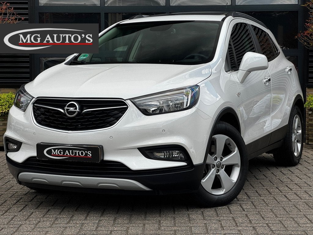 Opel Mokka X 1.4 Turbo Innovation | Trekhaak |Panoramadak |, Auto's, Voorwielaandrijving, Wit, Handgeschakeld, Automatische klimaatregeling