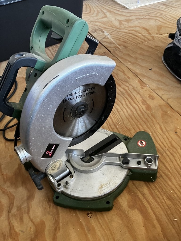 zaagmachine, Gebruikt, 2-Force, Ophalen of Verzenden, Afkortzaag