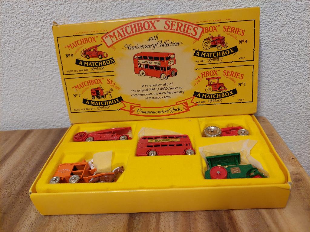 Matchbox 1:72 G-1 40th Anniversary collection 1988, Ophalen of Verzenden, Zo goed als nieuw, Matchbox, Auto