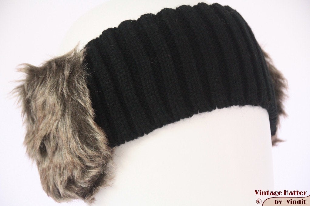 Hoofdband Hawkins imitatie bont bruin 56-63 nieuw stretch, Maat 38/40 (M), Hawkins, Nieuw, Ophalen of Verzenden