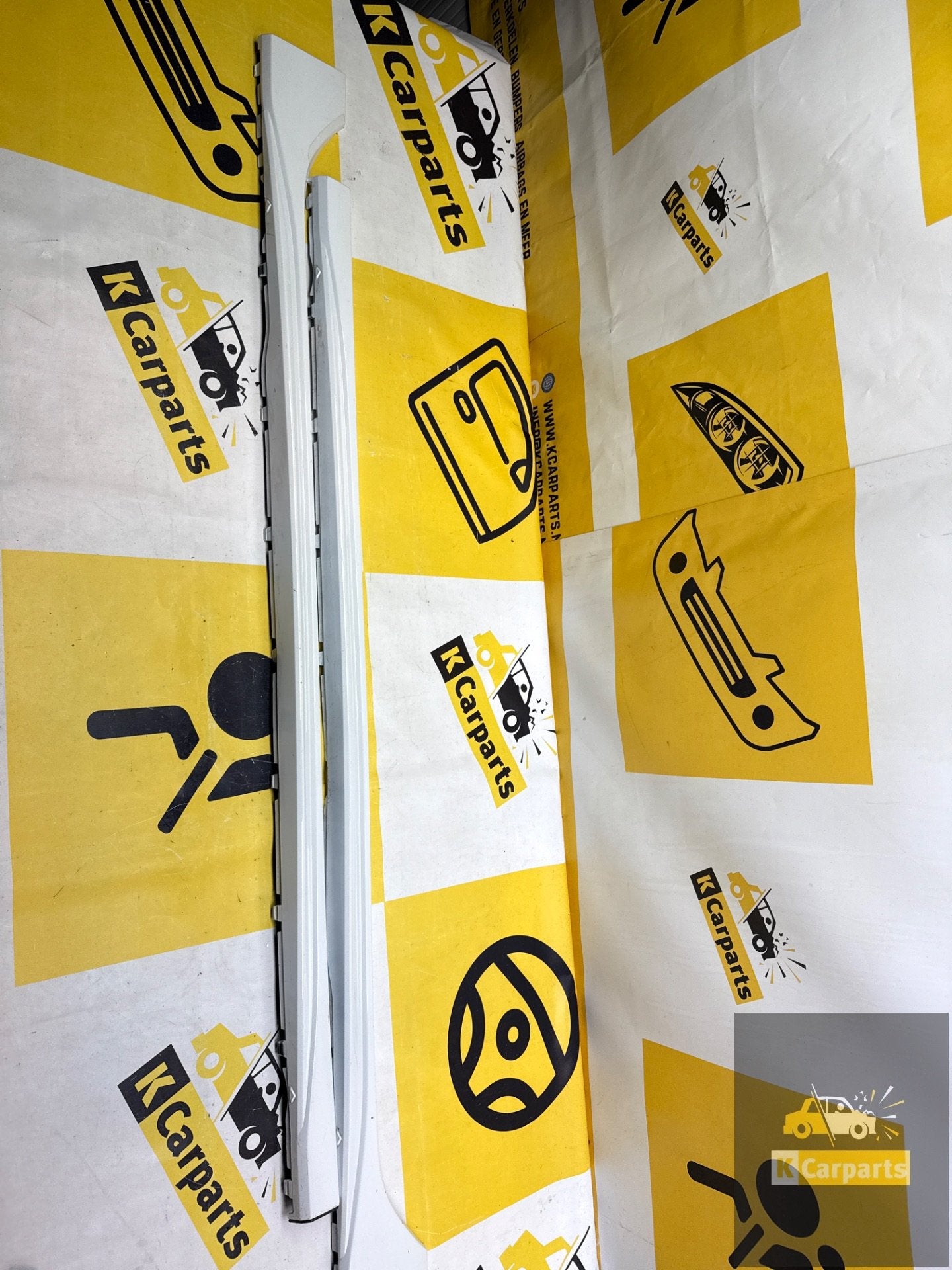 Dorpel VW Golf 8 VIII R R20 Sideskirts 5H0853860B/59B Links/