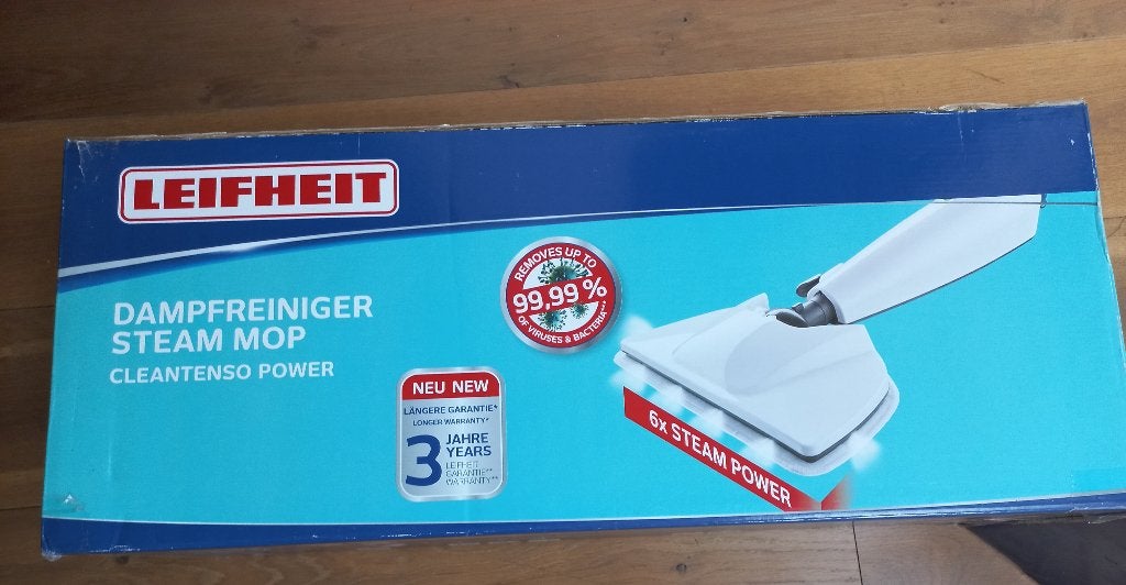 stoomreiniger, Ophalen, Zo goed als nieuw, Stoomreiniger