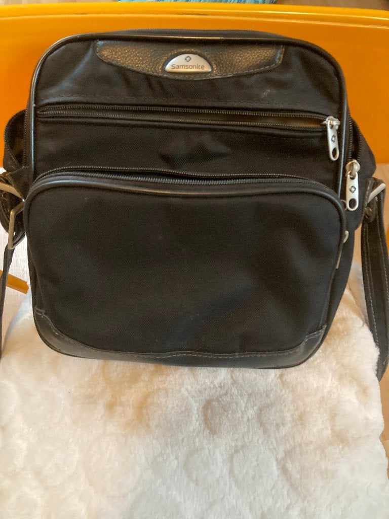 Handtas Samsonite, Ophalen of Verzenden, Gebruikt, Zwart, Handtas