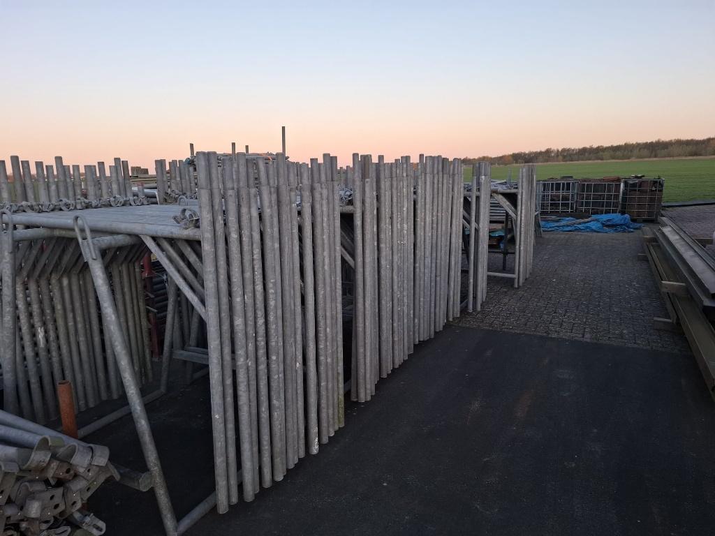 100 stuks Gevelsteiger H-bok + kottelingen, Ophalen, Gebruikt, Overige typen, Minder dan 2 meter