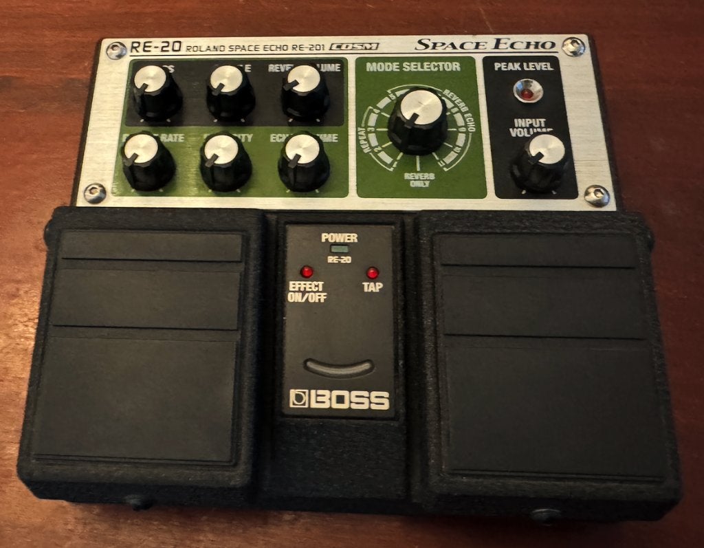 Boss RE-20 Space Echo, Ophalen of Verzenden, Zo goed als nieuw, Delay of Echo