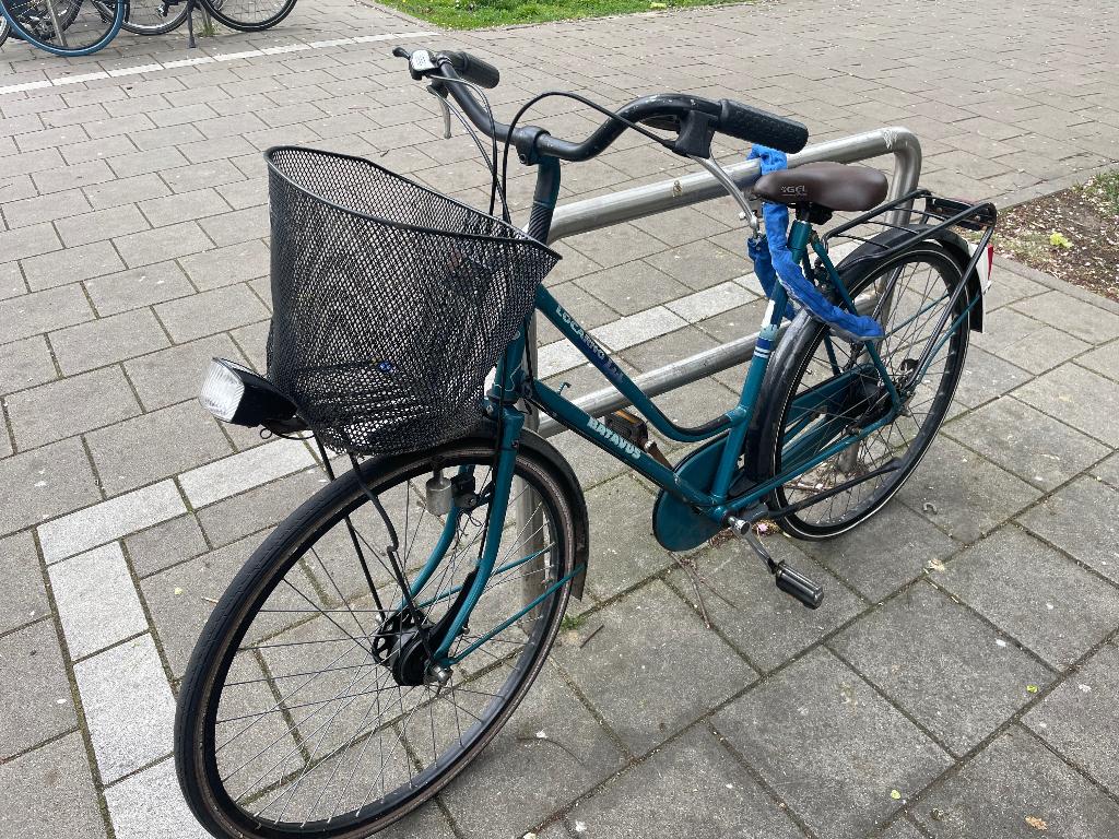 Locarno Bike - flat tire (to be replaced), Fietsen en Brommers, Fietsen | Dames | Damesfietsen, Gebruikt, 50 tot 53 cm, Trommelrem
